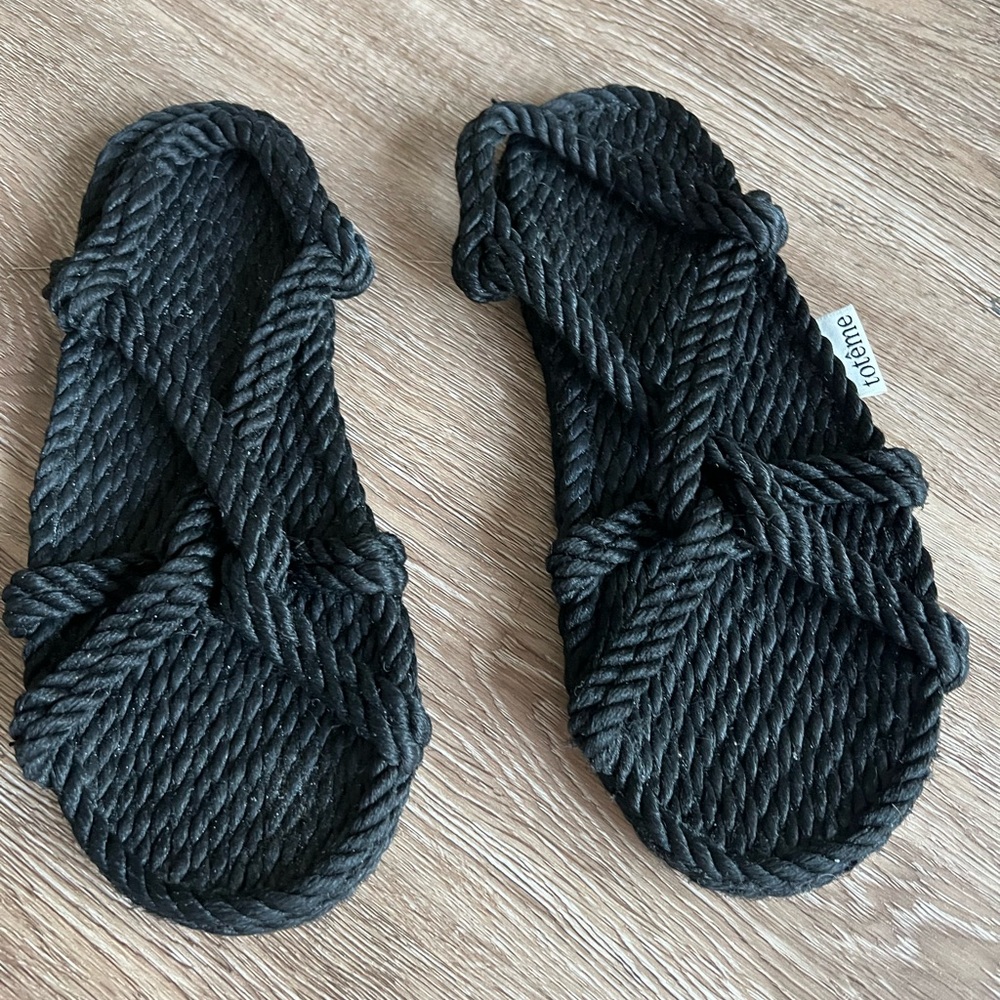 Toteme sandals rope size 36 beach sandals roman